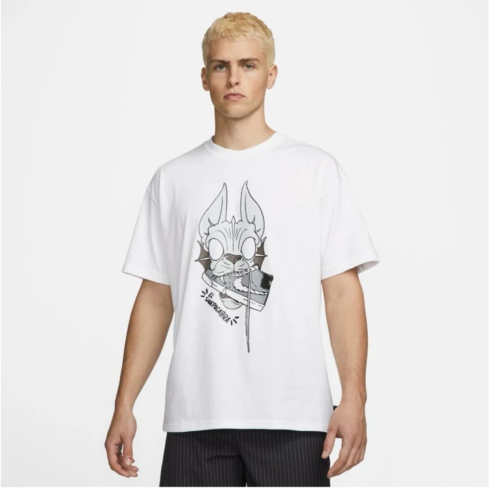 Nike SB White Graphic T-Shirt